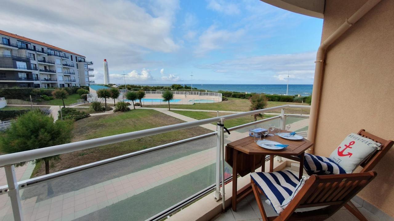 Grand Bleu-Studio Vue Sur Mer - Piscine Ле-Сабль-д'Олонн Екстер'єр фото