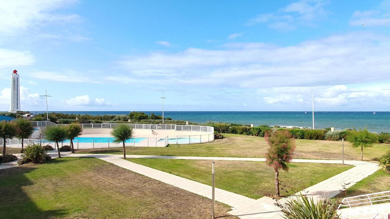 Grand Bleu-Studio Vue Sur Mer - Piscine Ле-Сабль-д'Олонн Екстер'єр фото